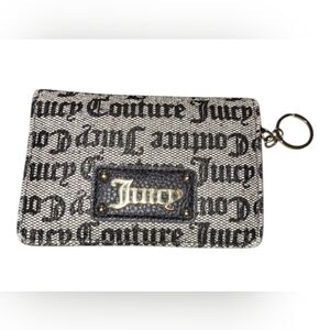 Juicy Couture Small Wallet Credit Card Holder With Key Ring